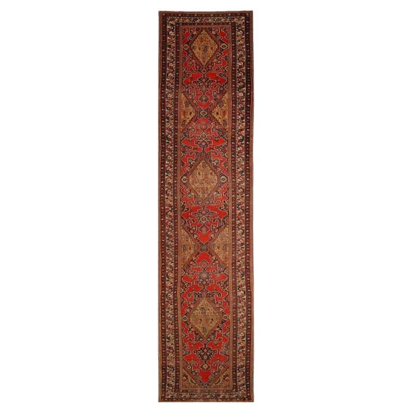 Tappeti persiani Azerbaijan - Lana Blu Navy Rosso Giallo - 93407 in vendita