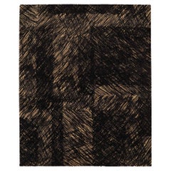 Tapis de sol de l'Inde - Laine Brown Design/One - 93410