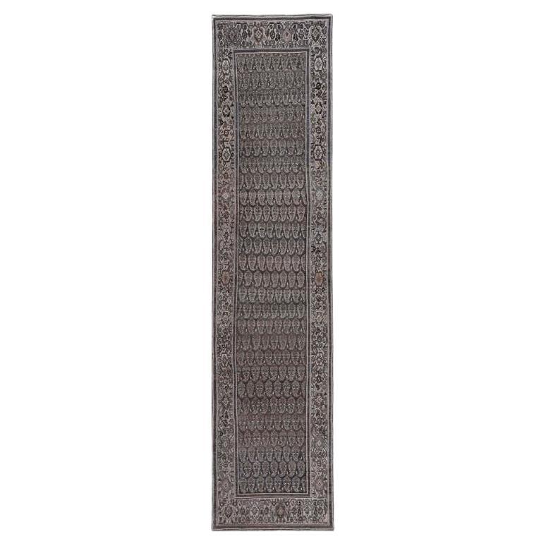 Alfombra Persa Malayer - Lana Marrón Diseño Marfil - 97454