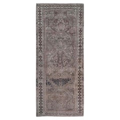 Tapis de sol Persan Bijar - Laine Design Brown - 97599