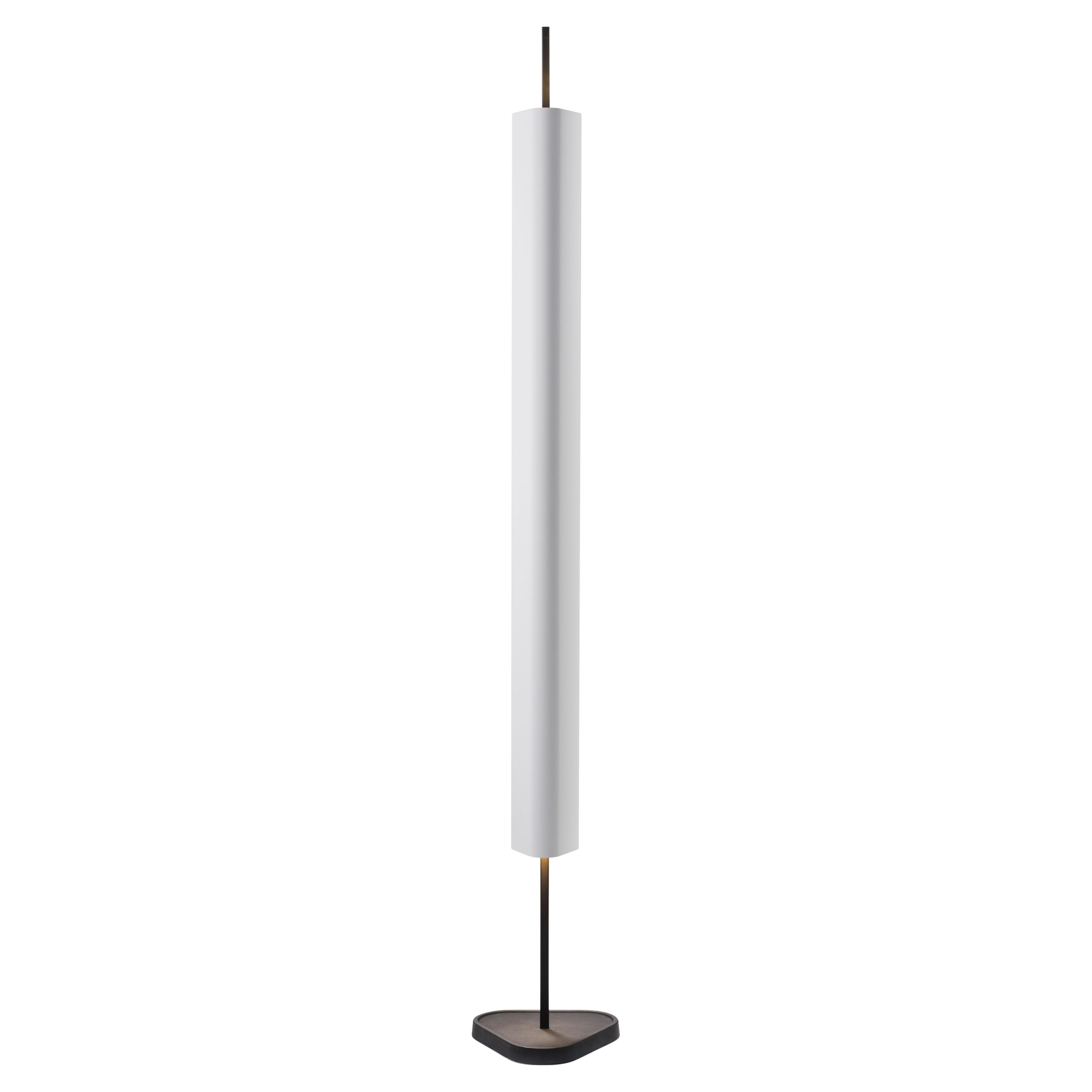 Emi Aluminium and PMMA Floor Lamp in Off White by Erwan Bouroullec, 2025