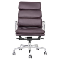 2014 Herman Miller Eames Soft Pad Executive Desk Chair in Burgundy