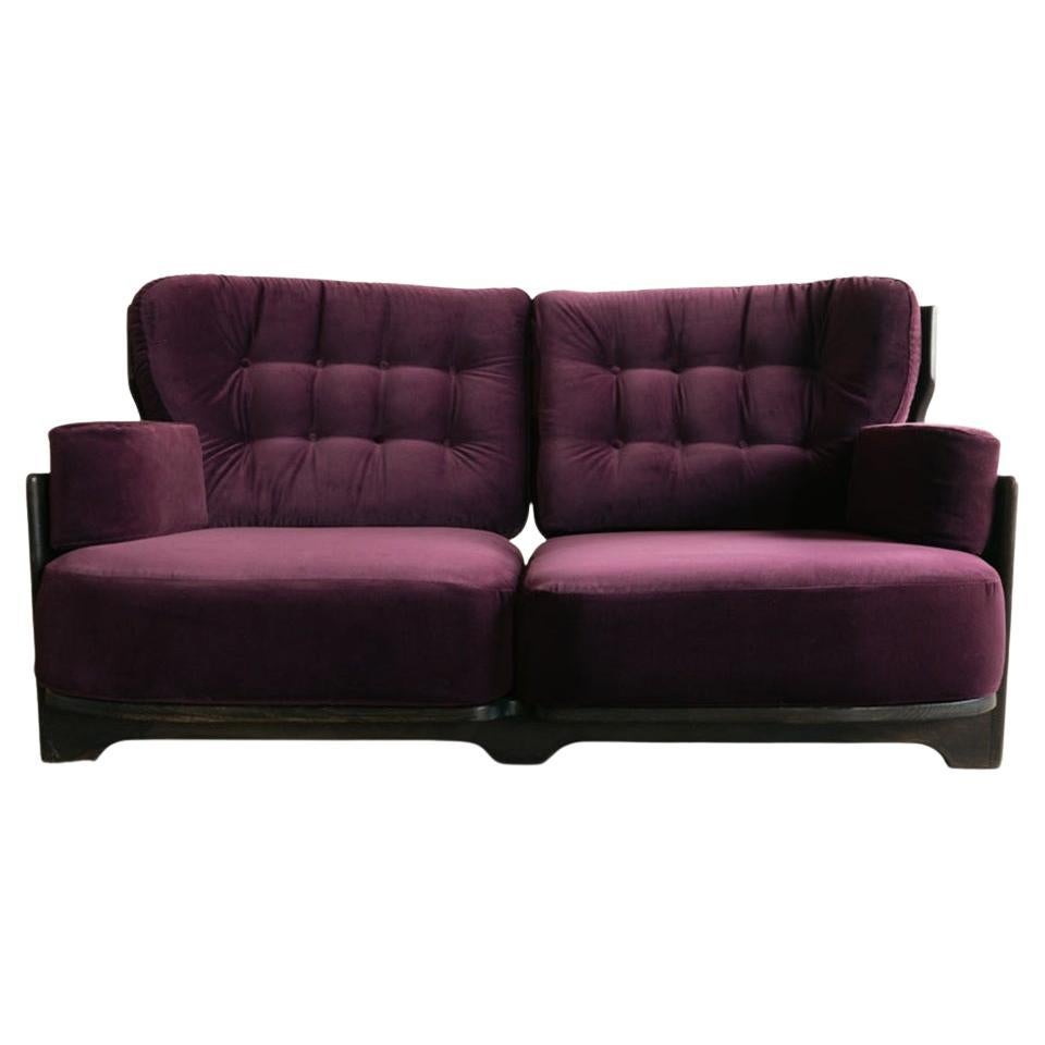 "Denis" Sofa by Guillerme 
Chambron, 1960s