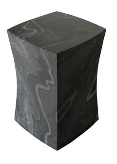 Pedestal Side Table, Solid Beslana Marble Block