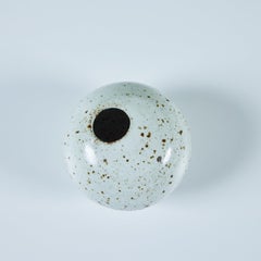 White Speckled Bud Vase