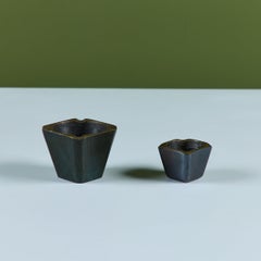 Posacenere a forma di coppa in bronzo fuso "Pal-Bell Petite"