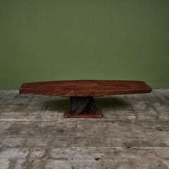 Live Edge Redwood Coffee Table