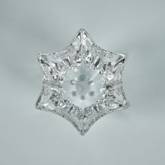 Orrefors Crystal Bowl by Lars Hellsten, Mid 20th century