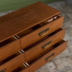 Mahogany Six Drawer Dresser for Heritage-Henredon, c.1950s