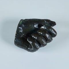 Cast Bronze Hand Sculpture in the Style of Auguste Rodin
