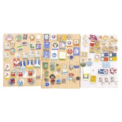 Sports collections - Collection of pins, emblems and badges - 100