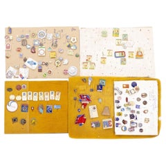 Sport-Sammlungen – Sammlung von Ansteckern, Emblemen und Abzeichen – 120