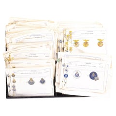 Sport-Sammlungen – Sammlung von Ansteckern, Emblemen und Abzeichen – 850