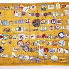 Sport-Sammlerstücke – Sammlung von Ansteckern, Emblemen und Abzeichen – 150