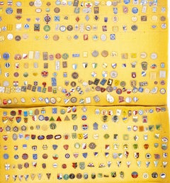 Sports collectibles - Collection of pins, emblems and badges - 380