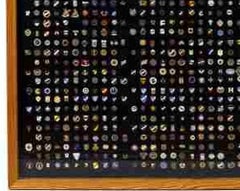 Sports collections - Collection of Swedish pins, emblems and badges - 450