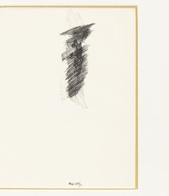 Peinture - Manuel Cargaleiro - Encre de Chine sur papier