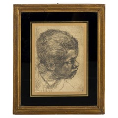 Drawing - 'Man's Head'