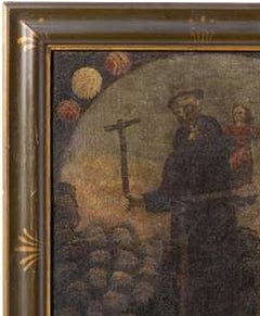 Painting - Saint Anthony with the Child Jesus - 18th Century