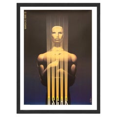 The Oscars - 67th Academy Awards Black Frame Poster by Saul Bass, 1995