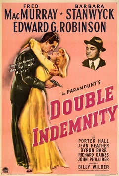 Double Indemnity Unframed Poster, 1944