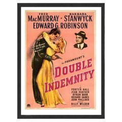 Double Indemnity Black Frame Poster, 1944