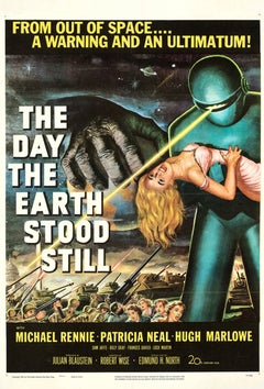The Day the Earth Stood Still Unframed Poster, 1954