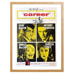 Career Oak Frame Poster, 1959