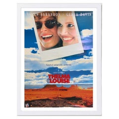 Thelma and Louise White Frame Poster, 1991