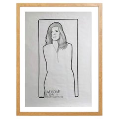 David Bowie - Plymouth Guildhall Oak Frame Poster by Jim Corridan, 1972