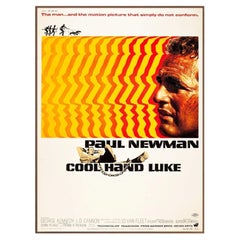 Cool Hand Luke Walnut Frame Poster by Bill Gold, 1967