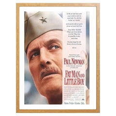Fat Man and Little Boy Oak Frame Poster, 1989