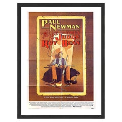 The Life and Times of Judge Roy Bean Black Frame Poster by Richard Amsel, 1972