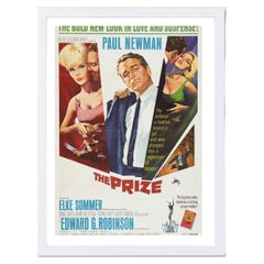 The Prize White Frame Poster, 1963