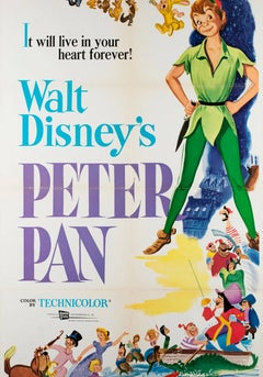 Peter Pan – Poster ohne Rahmen, 1969