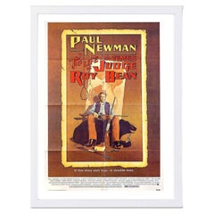 The Life and Times of Judge Roy Bean White Frame Poster by Richard Amsel, 1972