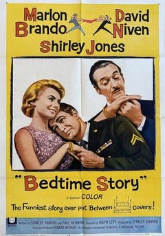 Bedtime Story "Comedy " Unframed Poster, 1964