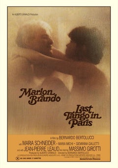 Last Tango in Paris "Erotic Drama" Unframed Poster, 1982