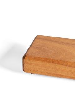 Brazilian Amazon Hardwood Board, Hand-Carved from Single Piquiá Block, Handmade