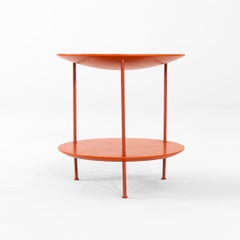 2020s TAF Studio for Fogia Pastille Side Table in Solid Oak with Metal Legs