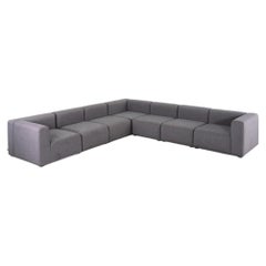 2018 HAY Mags Modular 8-Piece Sectional / Sofa in Grey Fabric