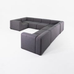 2018 HAY Mags Modular 8-Piece Sectional / Sofa in Grey Fabric