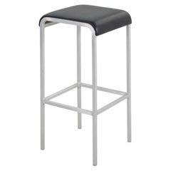 2025 Norman Foster for Emeco 20-06 30” Bar Stool in Hand Brushed Aluminum, Grey