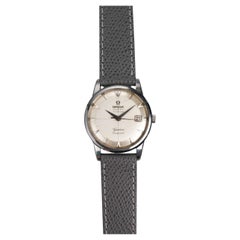 Omega Geneve Turler Stamped Watch in Steel case, 1960s