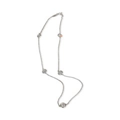 Tiffany & Co. Platinum Diamond Diamond By The Yard Necklace