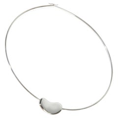 Tiffany & Co. Sterling Silver Vintage Paloma Picasso Bean Necklace
