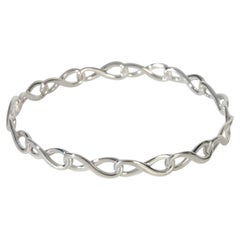 Tiffany & Co. Sterling Silver  Infinity Bracelet