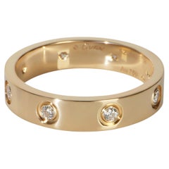 Cartier Yellow Gold Diamond Small Model Love Ring
