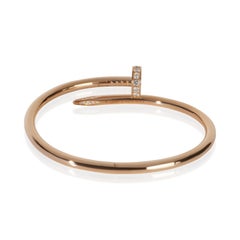 Cartier Bracciale in oro rosa con diamanti Juste Un Clou