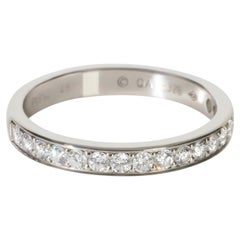 Cartier Platinum Diamond 1895 Band